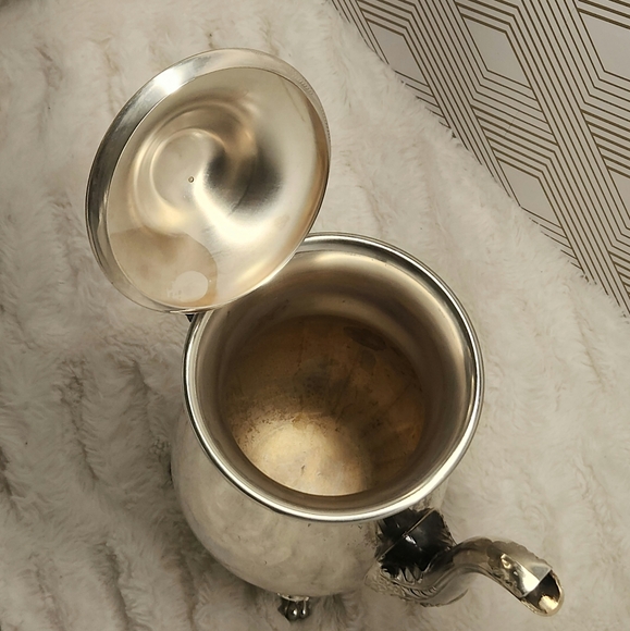 Vintage Bristol Silver EPCA Silver-Plated Ornate Footed Pitcher - Picture 7 of 10